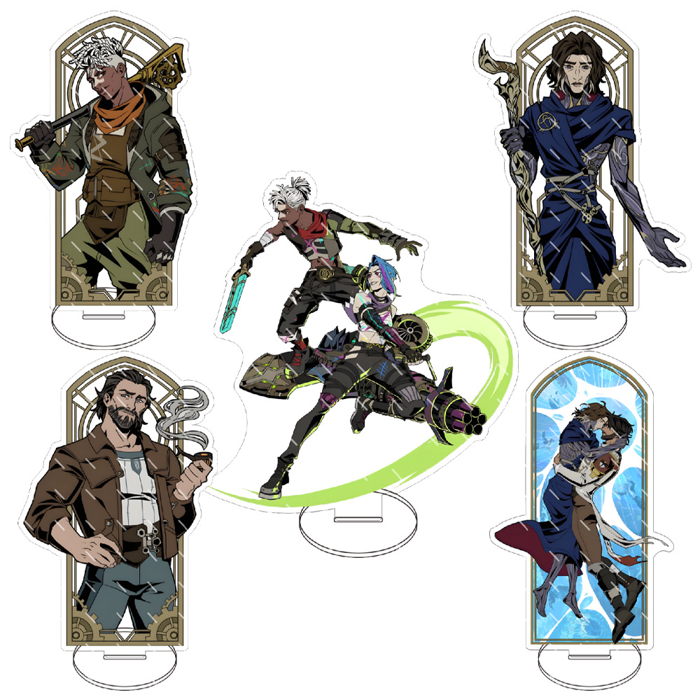 Resin Art Anime - Arcane: League of Legends Acryl Game