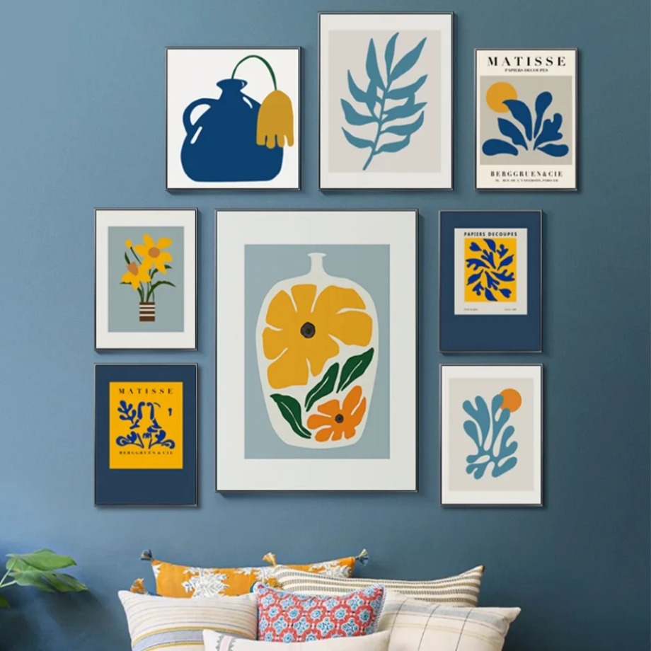 Resin Art Of Flowers - Henri Matisse Picasso Posters Prints Bloemenmarkt