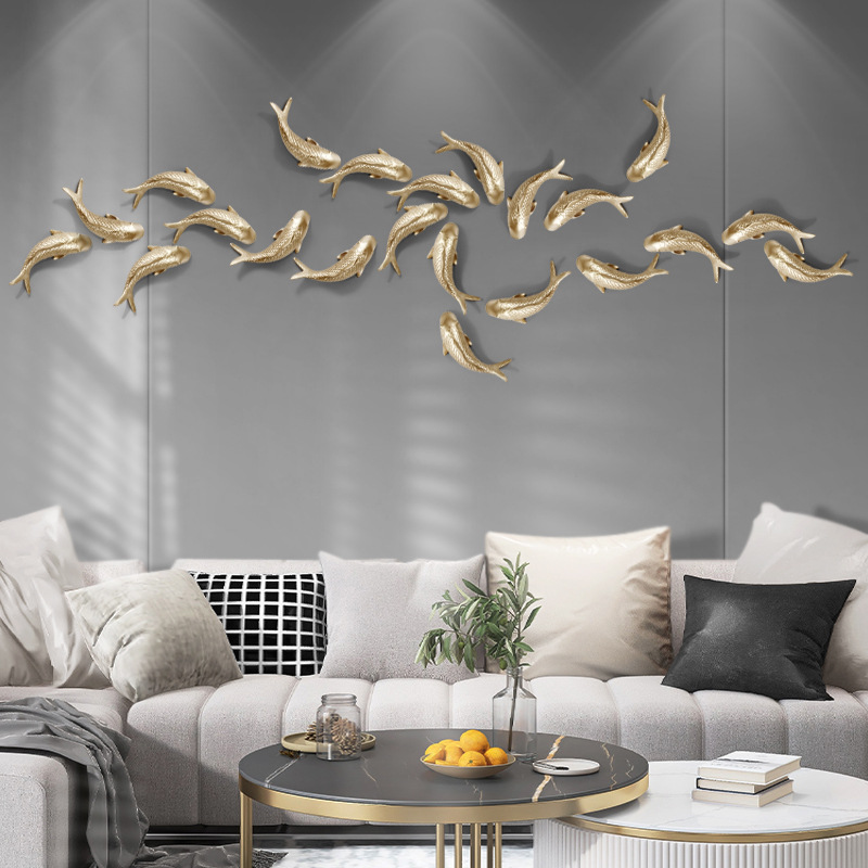 Resin Art Design - Chinese Feng Shui JinLi Gouden Koi