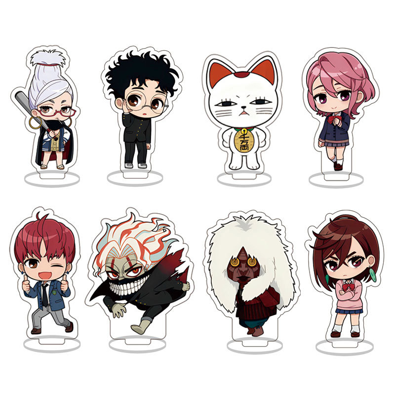 Resin Art Anime - Anime Dandadan Acryl Stand Model Plaat