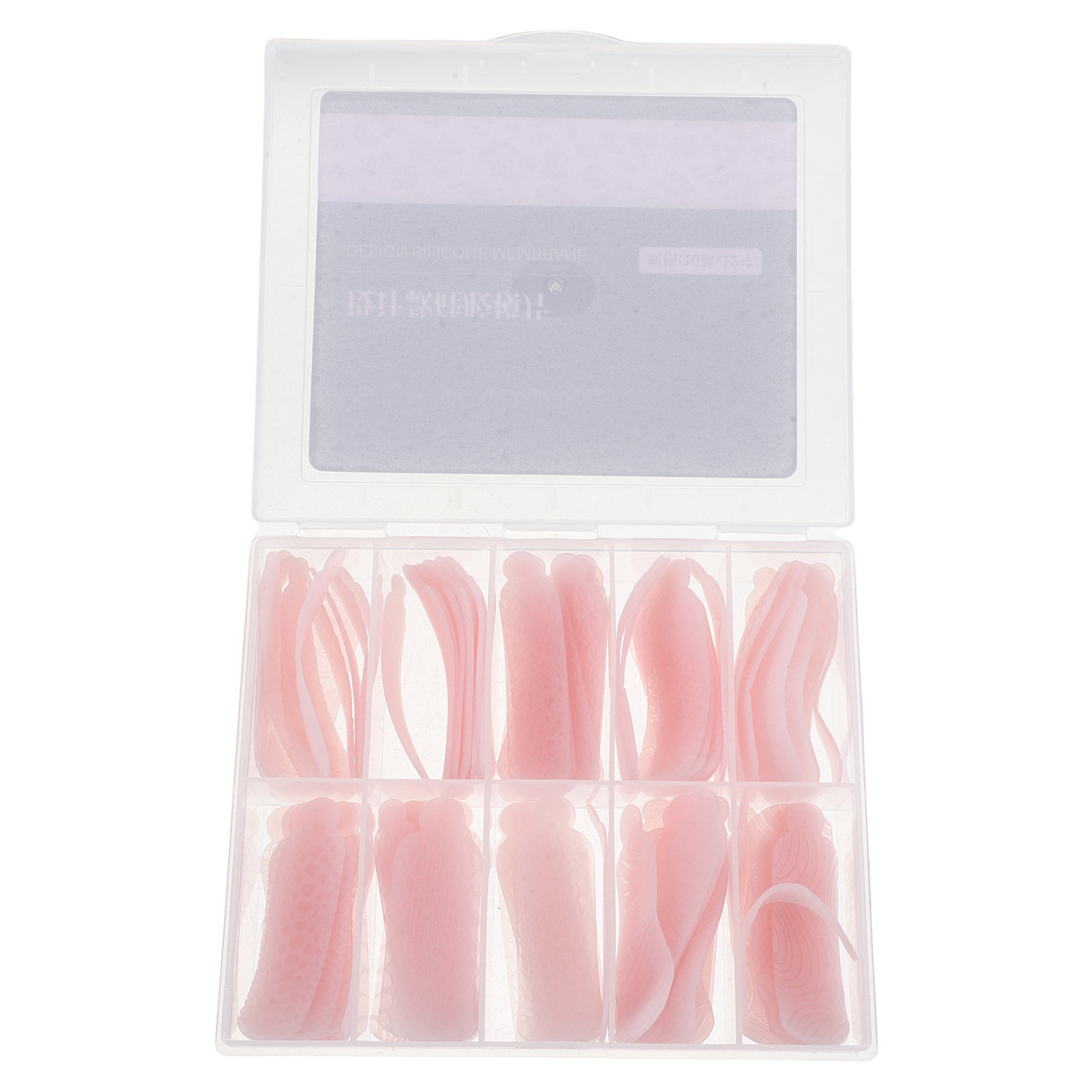 Resin Art Template - 120 stuks Kerst siliconen nagelkunst mallen,