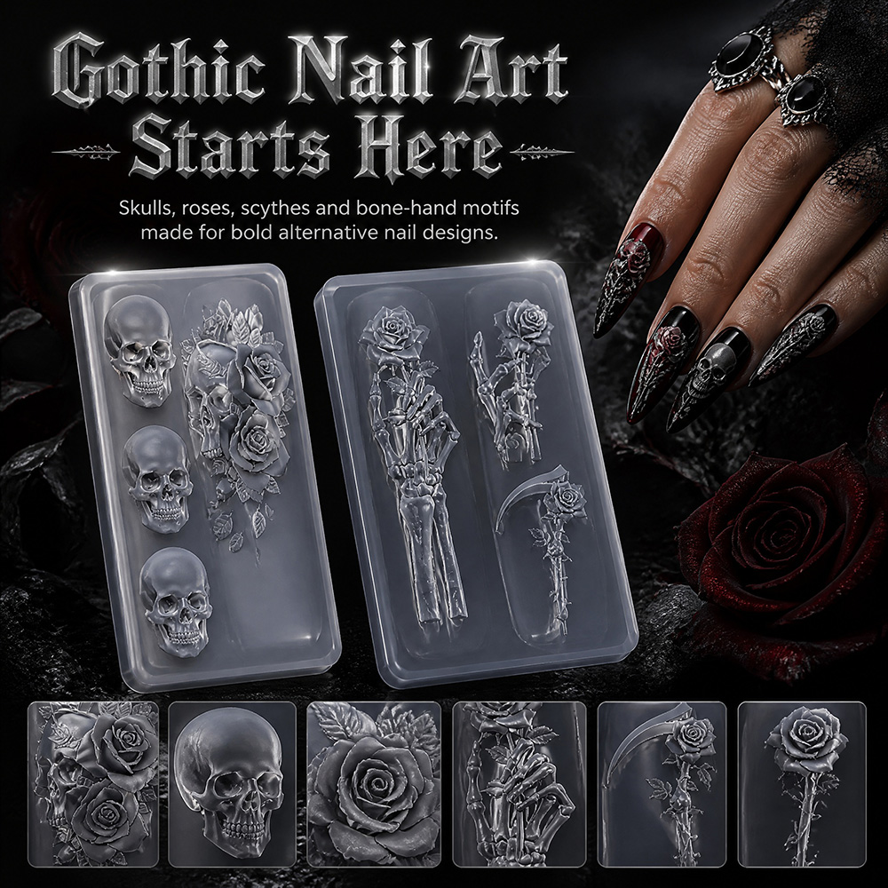 2-delige set donkerroze schede - Resin Art Template recensie en prijs