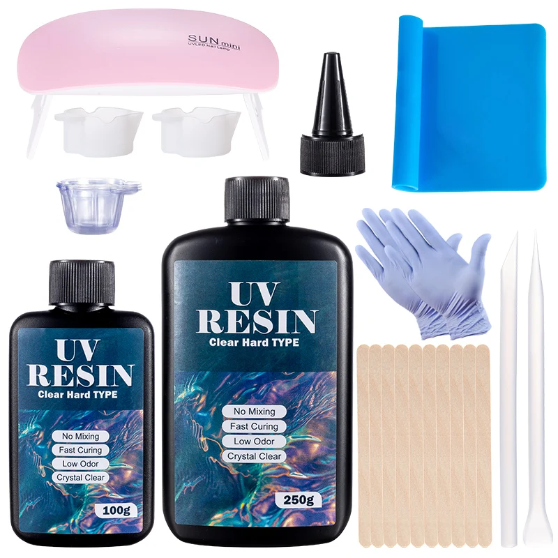 Harde UV-harslijmset Snel uith - Resin Art Equipment recensie en prijs