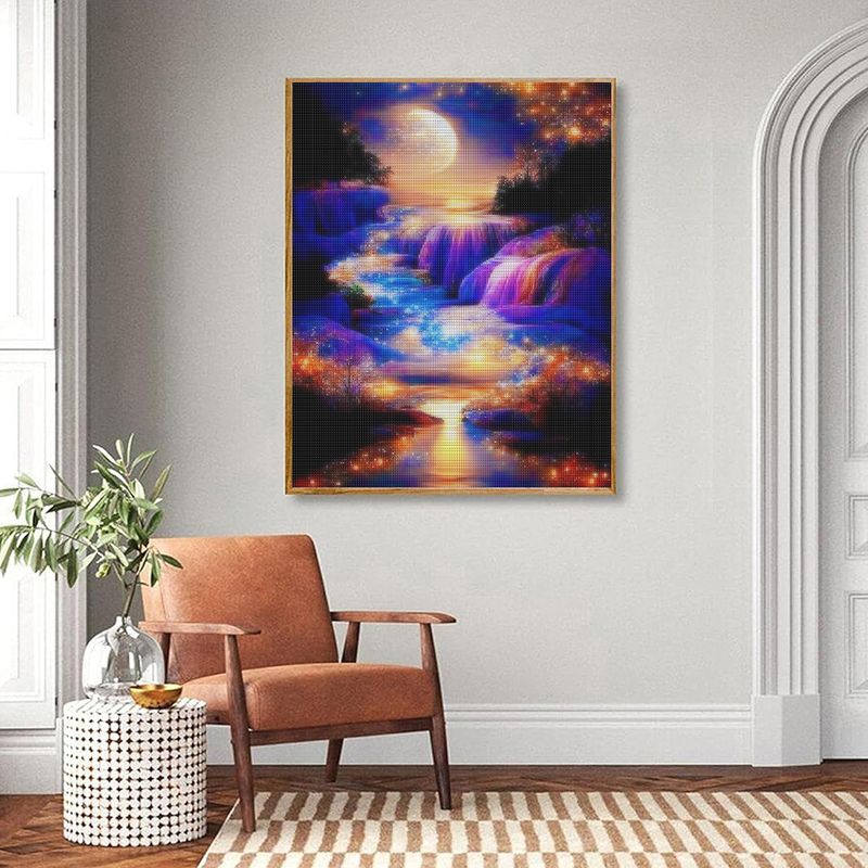 Frameloos, doe-het-zelf diaman - Resin Art Wall Decor recensie en prijs