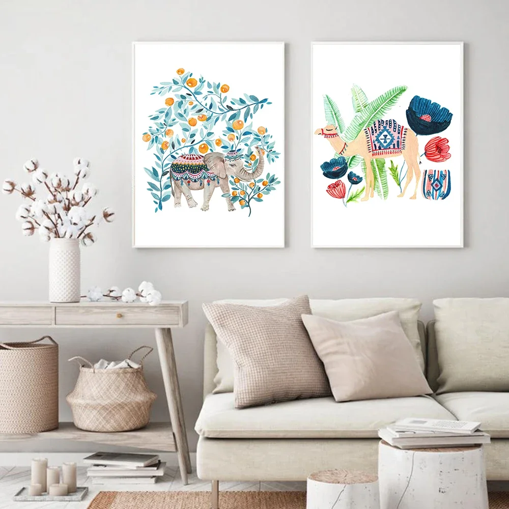 Plantenblad Kat Kameel Olifant - Resin Art Wall Decor recensie en prijs