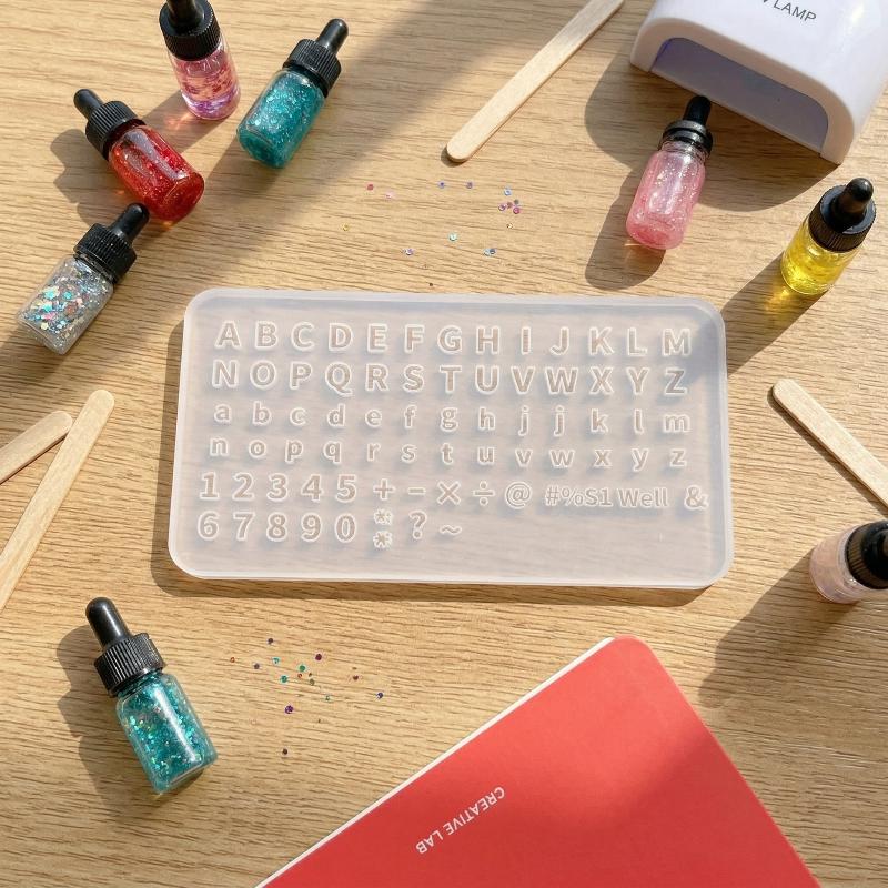 Harsmal Transparante Mini Lett - Resin Art Template recensie en prijs