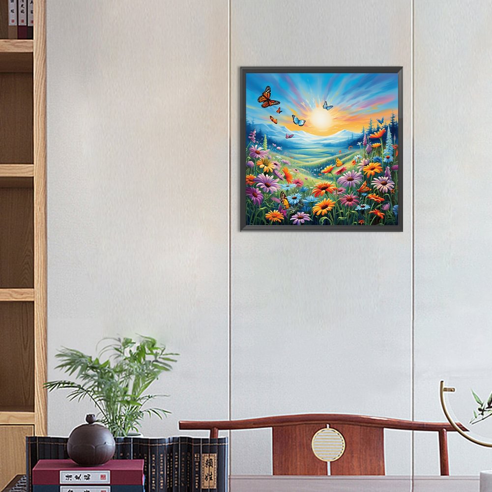 Diamond Painting Familie Schat - Resin Art Of Flowers recensie en prijs