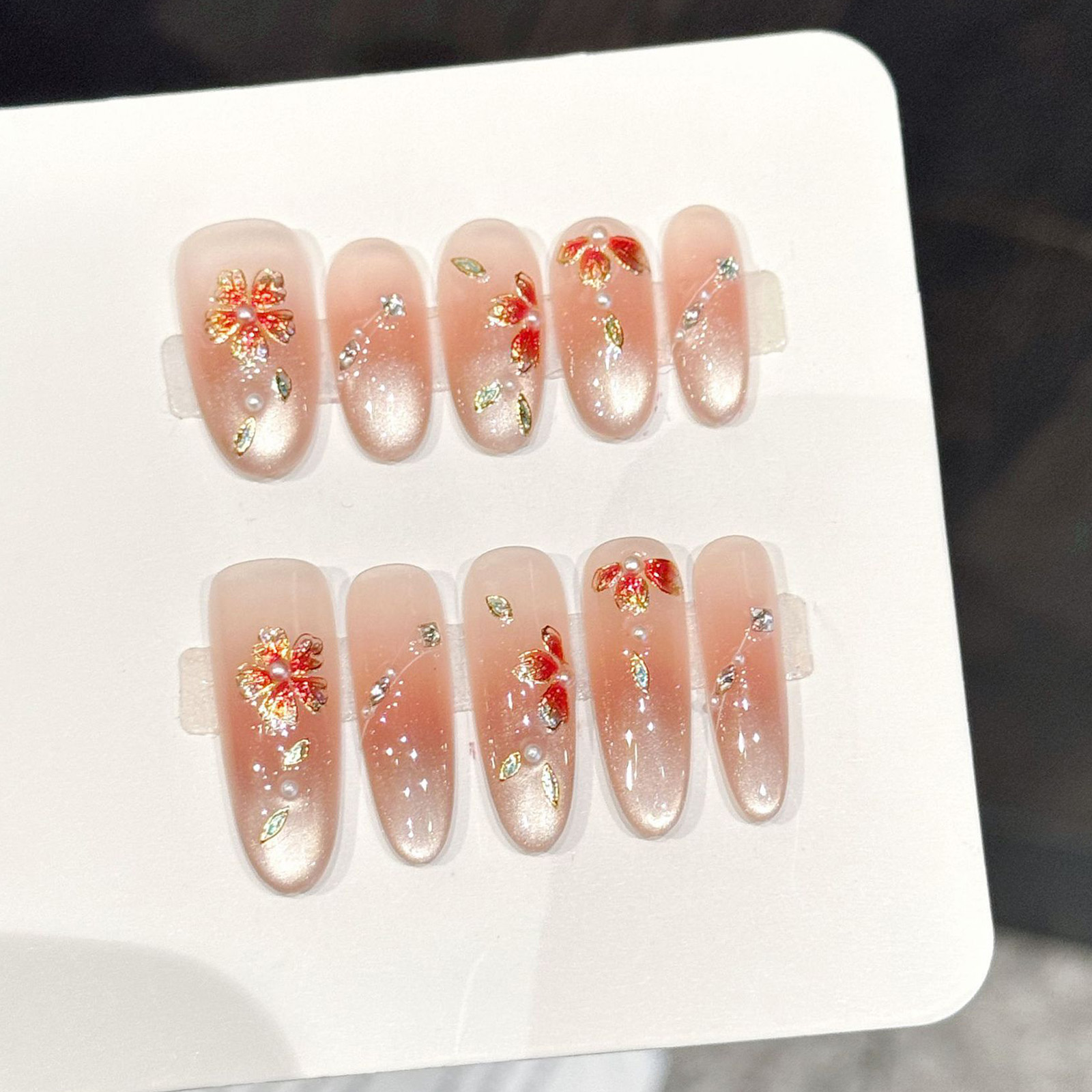 10 stuks handgemaakte nepnagel - Resin Art Design recensie en prijs