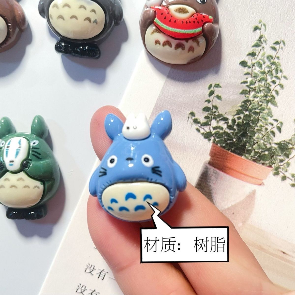 Totoro Anime Harsen Koelkastma - Resin Art Anime recensie en prijs