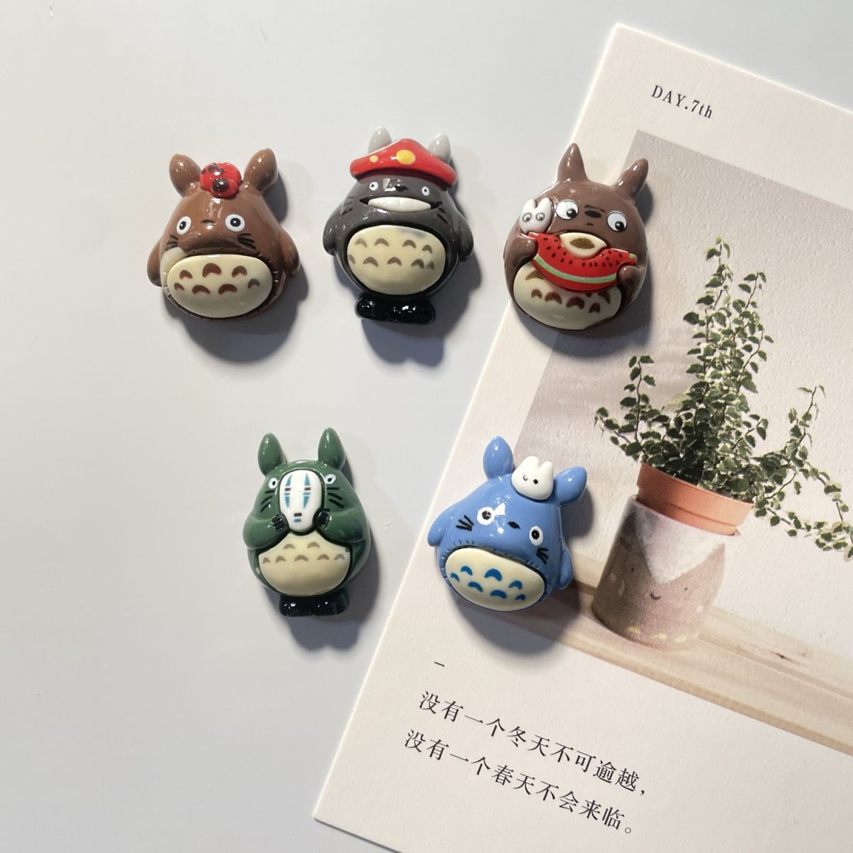 Totoro Anime Harsen Koelkastma - Resin Art Anime recensie en prijs